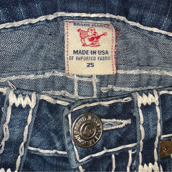 Authentic womens True Religion Becky Super T jeans. Size 25 - Picture 8 of 12